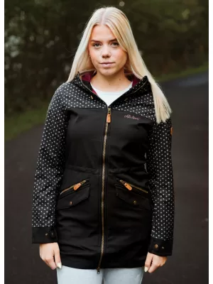 Kurtka softshell damska ALTISPORT GEMEE CZARNY