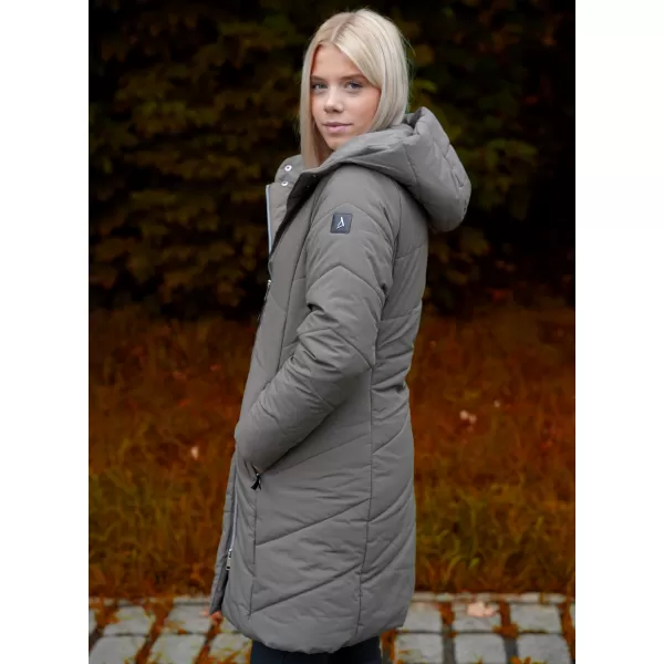  Płaszcz ALTISPORT ONEBA SZARY 