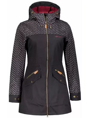 Kurtka softshell damska ALTISPORT GEMEE CZARNY