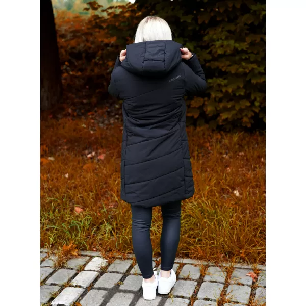  Płaszcz ALTISPORT ONEBA CZARNY 