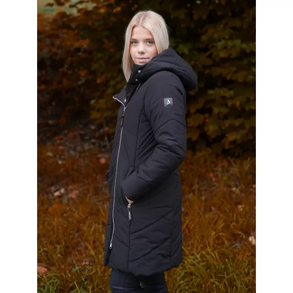  Płaszcz ALTISPORT ONEBA CZARNY 