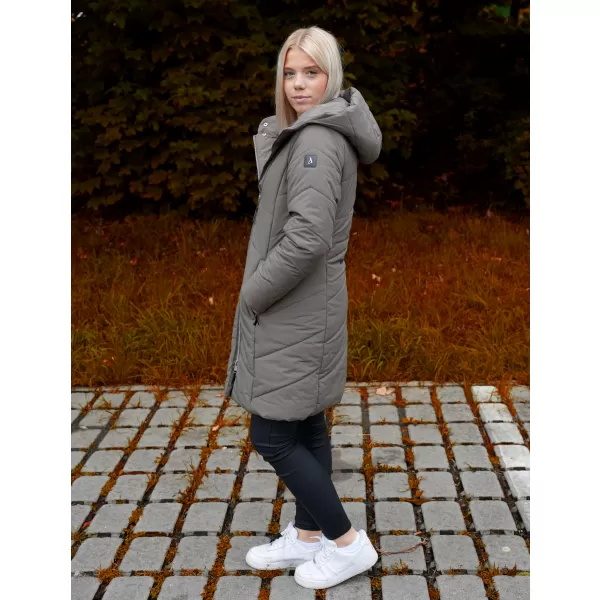  Płaszcz ALTISPORT ONEBA SZARY 