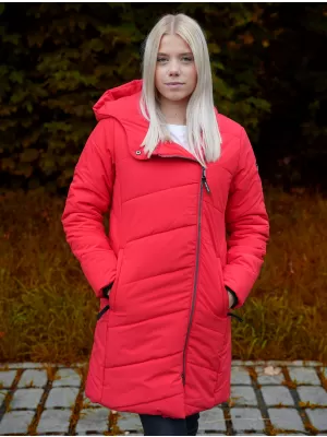 Płaszcz ALTISPORT ONEBA RÓŻOWY