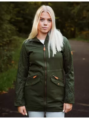 Kurtka softshell damska ALTISPORT GEMEE KHAKI