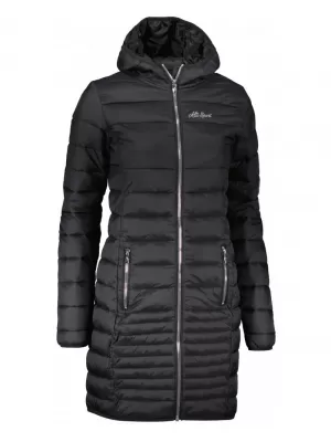 Women's coat ALTISPORT AREMA LCTU161 BLACK