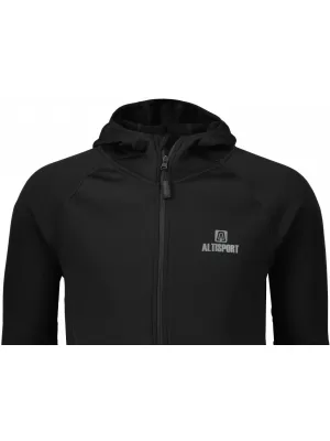 Męska bluza premium ALTISPORT ALM006417 CZARNY
