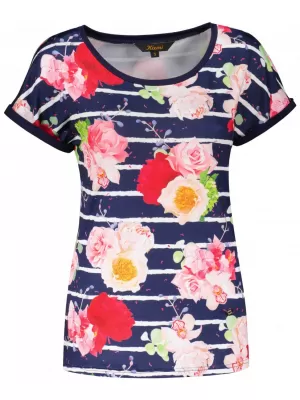 Women's T-shirt KIXMI PANDORA DARK BLUE