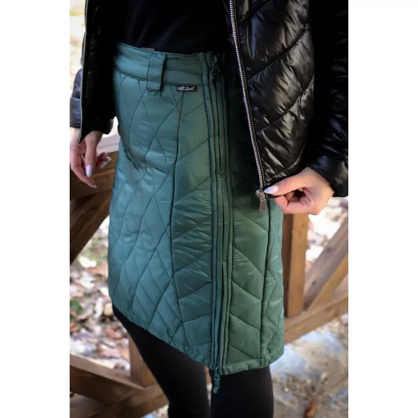  Spódnica damska ALTISPORT ALEQA LSKB478 ZIELONY 