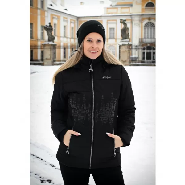  Damska kurtka zimowa ALTISPORT BEATRICE CZARNY 