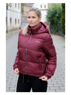 Kurtka damska KIXMI REINA BURGUNDIA