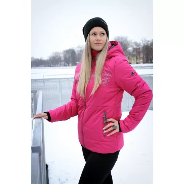  Damska kurtka zimowa KIXMI RITA RÓŻOWY 