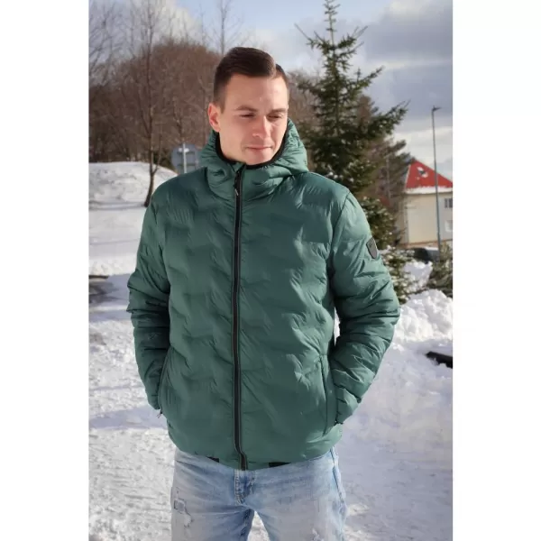  Kurtka męska ALTISPORT ELOM MJCB657 ZIELONY 