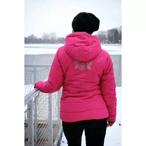  Damska kurtka zimowa KIXMI RITA RÓŻOWY 