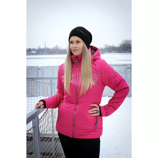  Damska kurtka zimowa KIXMI RITA RÓŻOWY 