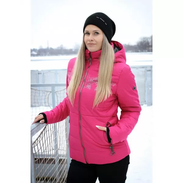  Damska kurtka zimowa KIXMI RITA RÓŻOWY 