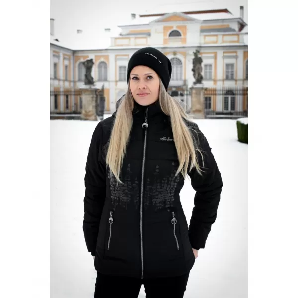  Damska kurtka zimowa ALTISPORT BEATRICE CZARNY 