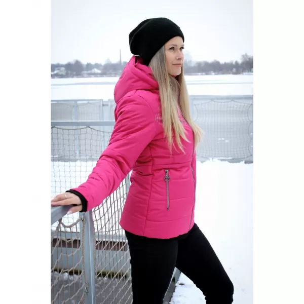  Damska kurtka zimowa KIXMI RITA RÓŻOWY 