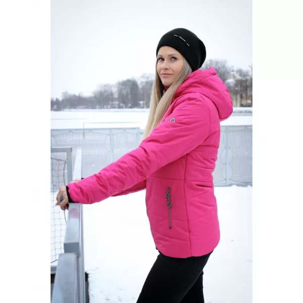  Damska kurtka zimowa KIXMI RITA RÓŻOWY 