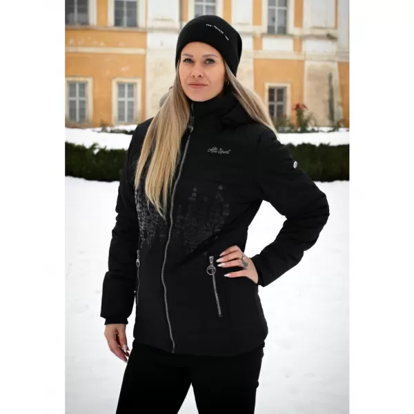 Damska kurtka zimowa ALTISPORT BEATRICE CZARNY 