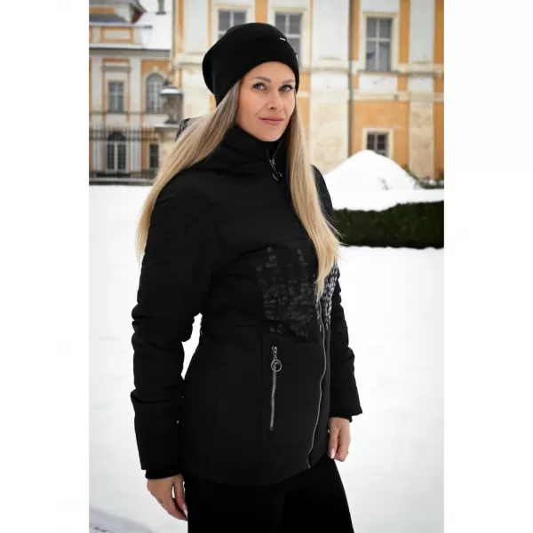  Damska kurtka zimowa ALTISPORT BEATRICE CZARNY 