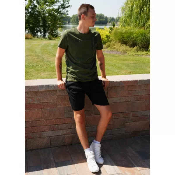  Męska koszulka ALTISPORT CALISTO WOJSKOWY 