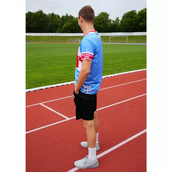  Funkcjonalny t-shirt męski klasy premium ALTISPORT x CZE VOJ/ALM032TR01 RETRO 