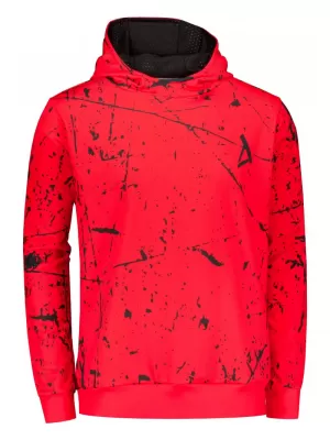 Męska bluza funkcjonalna klasy premium ALTISPORT VOJ/ALM034MI01 CZERWONY