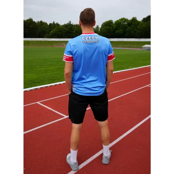  Funkcjonalny t-shirt męski klasy premium ALTISPORT x CZE VOJ/ALM032TR01 RETRO 