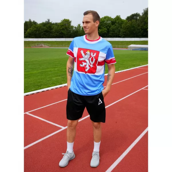  Funkcjonalny t-shirt męski klasy premium ALTISPORT x CZE VOJ/ALM032TR01 RETRO 