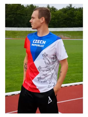 Funkcjonalny t-shirt męski klasy premium ALTISPORT x CZE VOJ/ALM032TR01 KSZTAŁTY