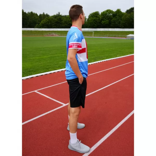  Funkcjonalny t-shirt męski klasy premium ALTISPORT x CZE VOJ/ALM032TR01 RETRO 