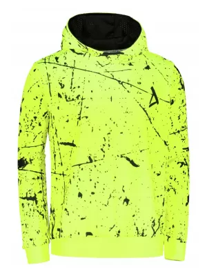 Męska bluza funkcjonalna klasy premium ALTISPORT VOJ/ALM034MI01 NEONOWY ŻÓŁTY
