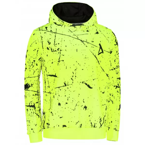  Męska bluza funkcjonalna klasy premium ALTISPORT VOJ/ALM034MI01 NEONOWY ŻÓŁTY 