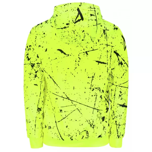  Męska bluza funkcjonalna klasy premium ALTISPORT VOJ/ALM034MI01 NEONOWY ŻÓŁTY 
