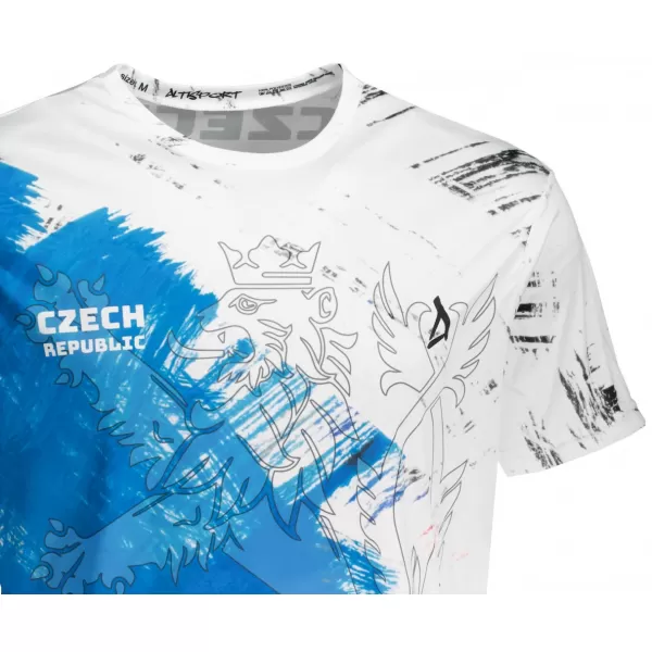  Funkcjonalny t-shirt męski klasy premium ALTISPORT x CZE VOJ/ALM032TR01 LEW 