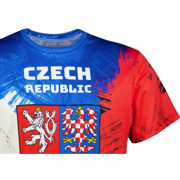  Funkcjonalny t-shirt męski klasy premium ALTISPORT x CZE VOJ/ALM032TR01 POSTAĆ 