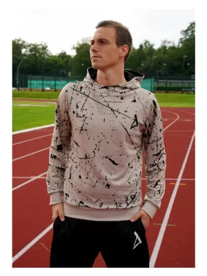 Męska bluza funkcjonalna klasy premium ALTISPORT VOJ/ALM034MI01 BRĄZOWY