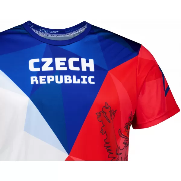  Funkcjonalny t-shirt męski klasy premium ALTISPORT x CZE VOJ/ALM032TR01 KSZTAŁTY 