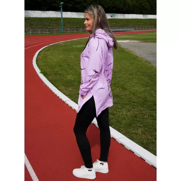  Damska bluza funkcjonalna klasy premium ALTISPORT VOJ/ALW035MI03 LILIOWY 