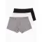Szorty OMBRE OM-UNBO-0105 3-PACK MIX SZARY