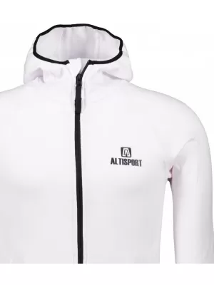 Męska funkcjonalna bluza sportowa ALTISPORT ALM006417 BIAŁY