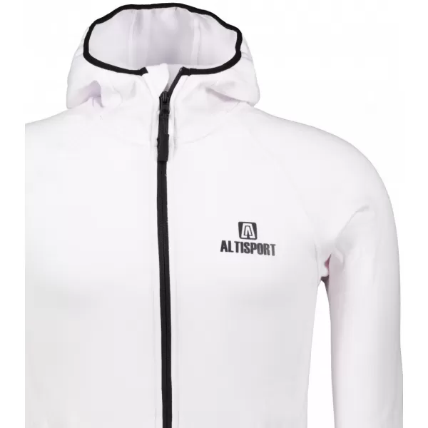  Męska funkcjonalna bluza sportowa ALTISPORT ALM006417 BIAŁY 