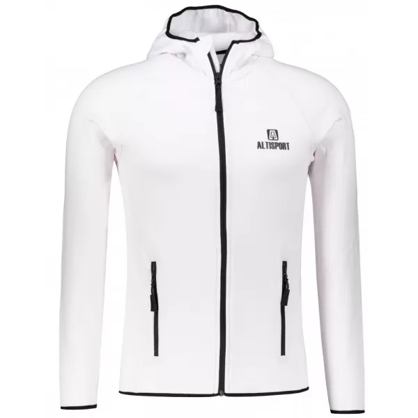  Męska funkcjonalna bluza sportowa ALTISPORT ALM006417 BIAŁY 
