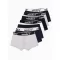 Szorty OMBRE OM-UNBO-0100 7-PACK MIX SZARY