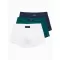 Szorty OMBRE OM-UNBB-0106 3 PACK MIX ZIELONY