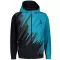Męska bluza na Zip Premium ALTISPORT VOJ/ALM006MI02 CZARNY/NAFTOWY