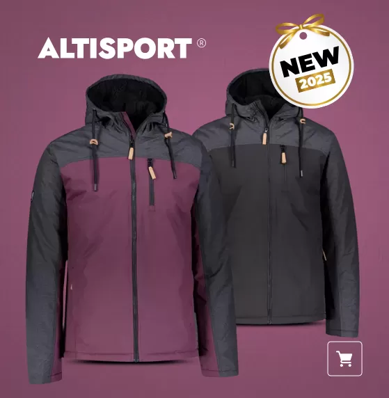 Męska kurtka zimowa ALTISPORT NEROM BRĄZOWY