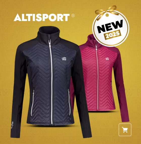 Kurtka kobiet ALTISPORT GAIL CZARNY